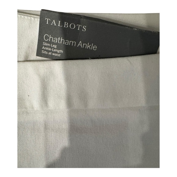 TALBOTS CHATHAM ANKLE PANTS - Picture 3 of 6